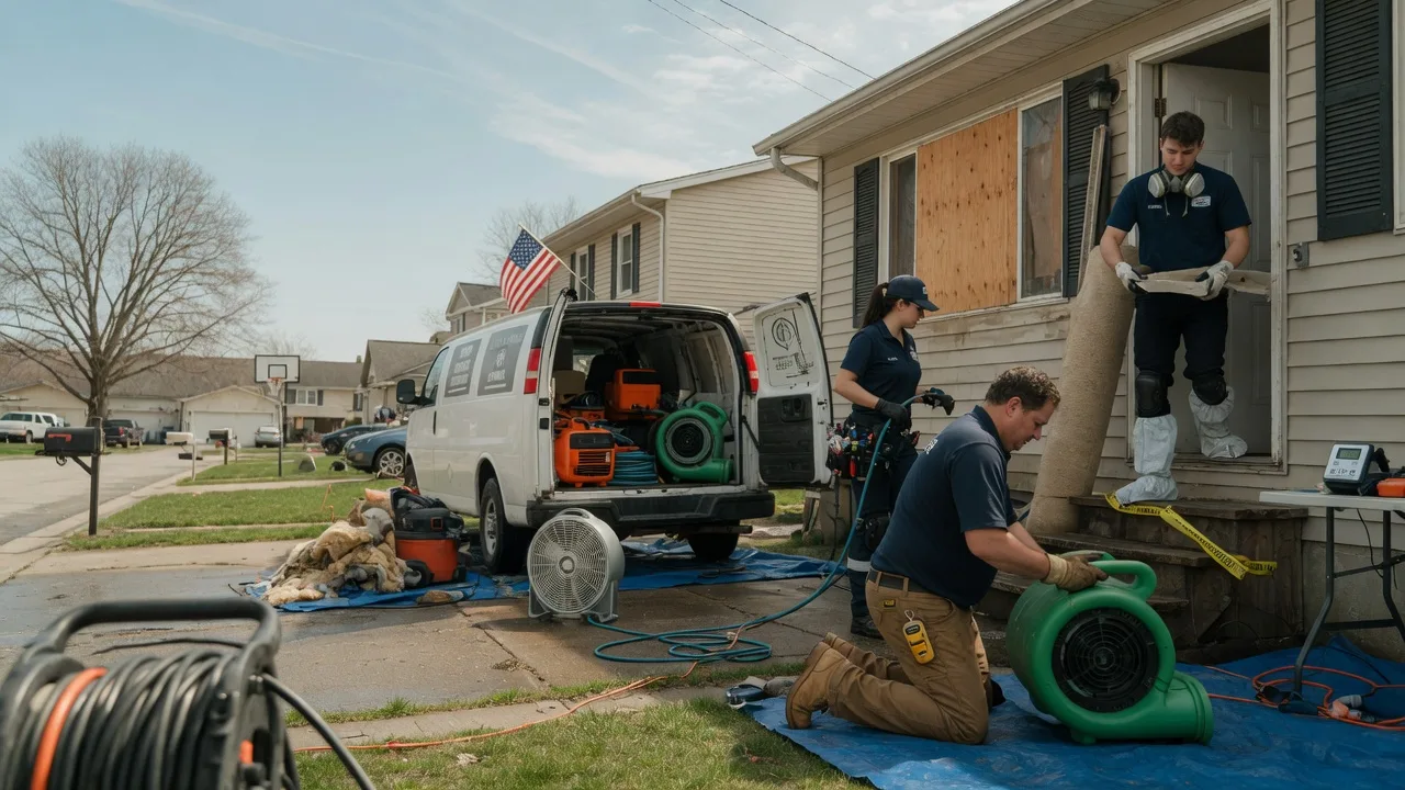 Water Damage Restoration in Langeloth, PA near me